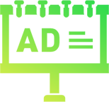 広告のアイコンです